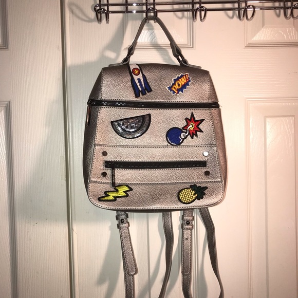 Dream Control Retro Patchwork Backpack - Picture 2 of 6